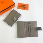 Hermes Card Holder-Light Brown