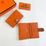 Hermes Card Holder-Orange
