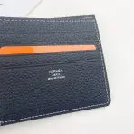 Hermes Bi-Fold Wallet - Black Slots for cards