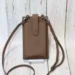 Hermes Crossbody Phone Purse-KHAKI