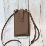 Hermes Crossbody Phone Purse-KHAKI