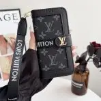 Louis Vuitton Flip Folio iPhone Case—BLACK MONOGRAM