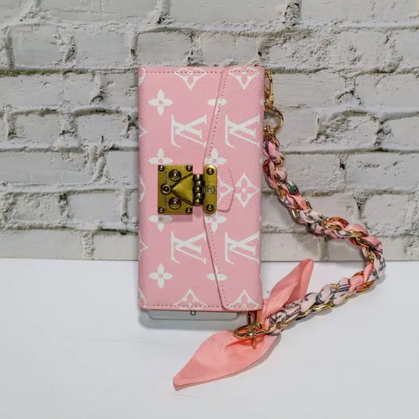 Louis Vuitton iPhone Case Pink