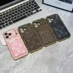 LV Pattern Leather iPhone Case8