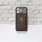 LV Style Card Holder Phone Case-BROWN SMALL MONOGRAM