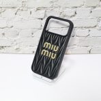 Miu Miu iPhone 17 case view