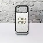 Miu Miu iPhone 17 case -White