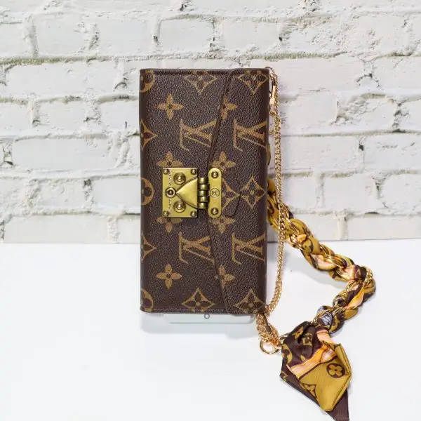LV iPhone Wallet