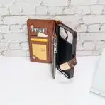 Zippered Wallet Phone Case LV Style for 17 Series