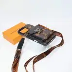 iPhone LV Case Wallet For 12-18 / Pro / Pro Max / Plus / - Crossbody - image 4