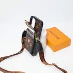 iPhone LV Case Wallet For 12-18 / Pro / Pro Max / Plus / - Crossbody - image 1