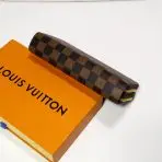 LV Brown Checkered Double Wallet