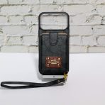 Coach Card Holder Case iPhone—Black