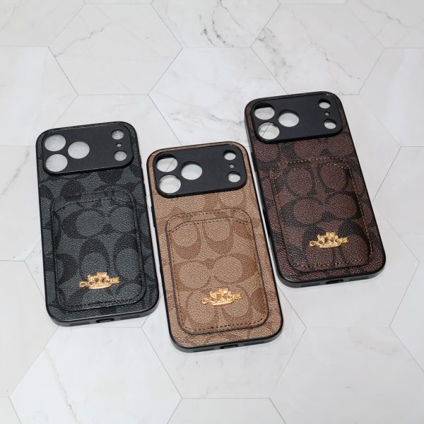 Coach Card Holder Phone Case