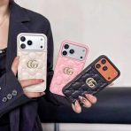 Leather Gucci iPhone Case