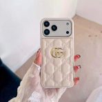 Leather Gucci iPhone Case
