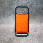 Hermes Phone Case Card Holder-ORANGE