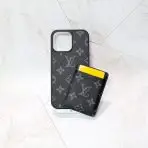 Louis V Magsafe iPhone Case Card Holder for 12-16 Pro Max Plus - image 2
