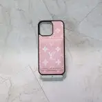 Louis V Magsafe iPhone Case Card Holder - Pink Monogram