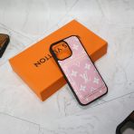 Louis V Magsafe iPhone Case Card Holder