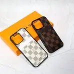 Louis V Magsafe iPhone Case Card Holder for 12-16 Pro Max Plus