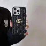 Leather Gucci iPhone Case
