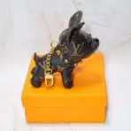 louis vuitton french bulldog keychain-Brown Monogram