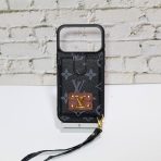 LV Cell Phone Card Holder - Black Monogram