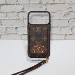 LV Cell Phone Card Holder - BRown Monogram