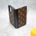 iPhone Wallet Case LV Leather folio