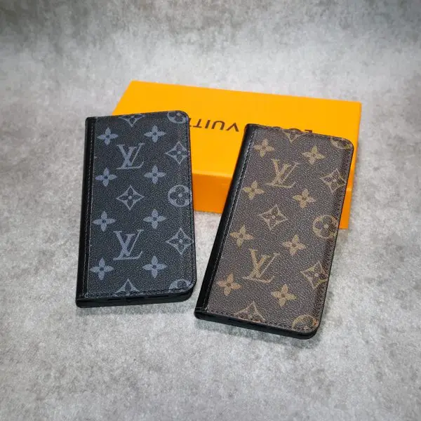 iPhone Wallet Case LV Leather