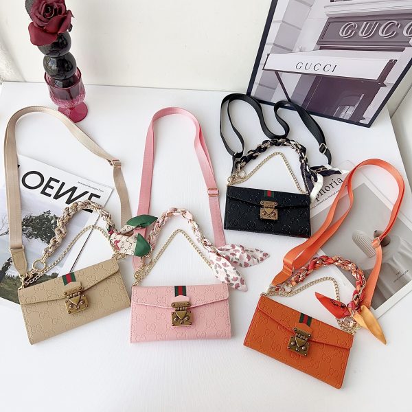 Gucci Crossbody Wallet iPhone Case