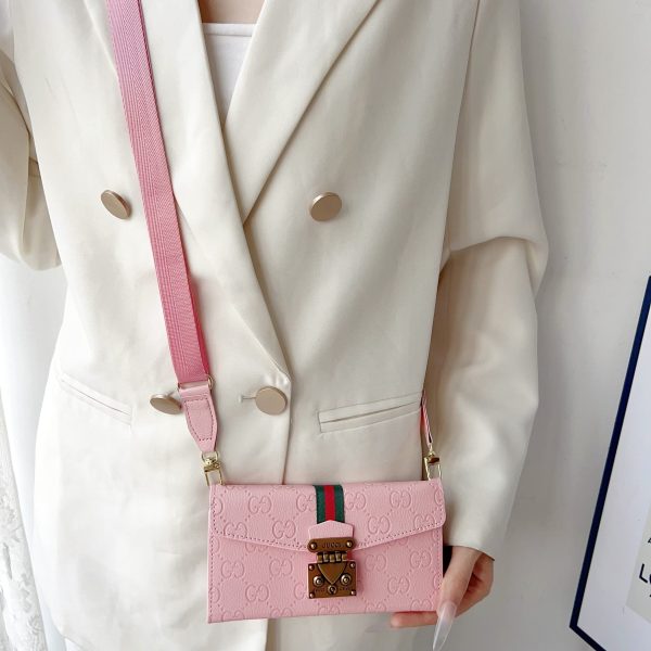 Gucci Crossbody Wallet iPhone Case