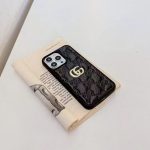 Leather Gucci iPhone Case