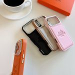 Hermes Leather Phone Case