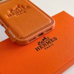 Hermes Leather Phone Case