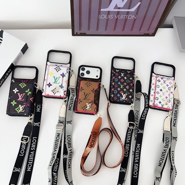 LV Monogram Crossbody Wallet Case