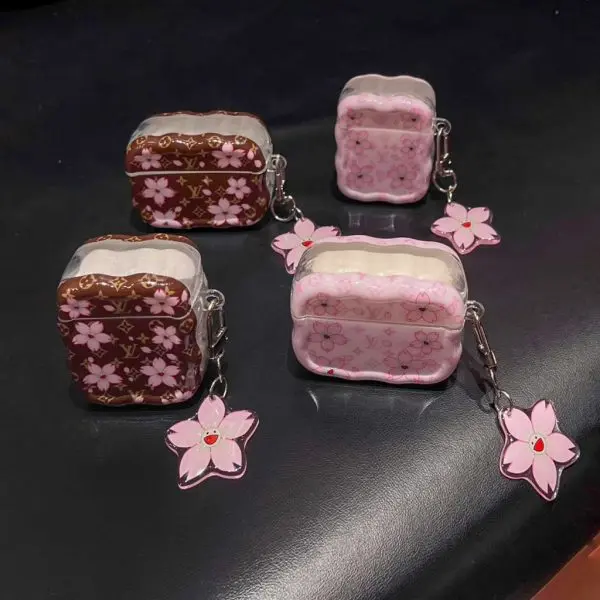 Louis V Style AirPods Case