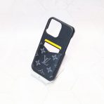 Black Monogram LV iPhone Case