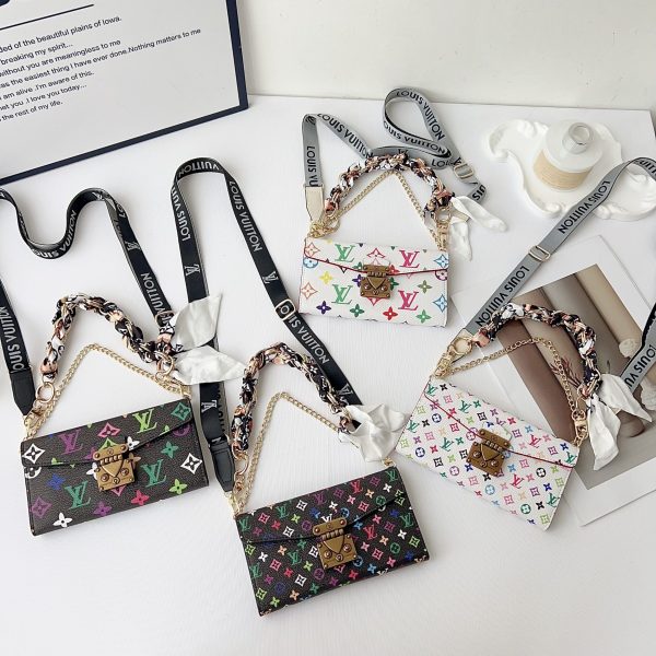 Multicolor LV Crossbody Phone Case