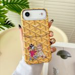 Goyard Phone Case Card Holder-Yellow