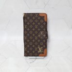 Folio LV Wallet Case-Small Monogram-Brown