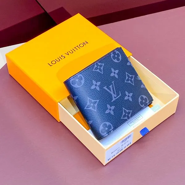 LV Black Monogram Wallet