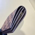 Brown Checkered LV Wallet