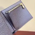 Brown Checkered LV Wallet