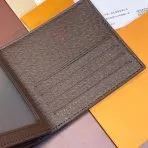 Brown Checkered LV Wallet