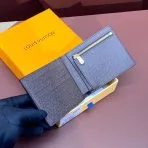 Brown Checkered LV Wallet