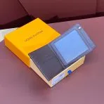 Brown Checkered LV Wallet