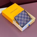 Brown Checkered LV Wallet