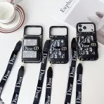 Canvas Dior Crossbody iPhone Case